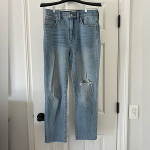 Madewell perfect vintage jeans